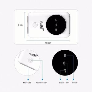 4G túi di động Wifi <span class=keywords><strong>Router</strong></span> ngoài trời 3200mAh hotspot với tường lửa & QoS chức năng không dây - Product Image 2