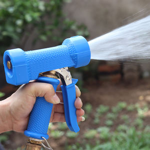 Pistolet à eau en métal G1/2 Système de gicleurs équipement de nettoyage de la maison Pulvérisateurs à puissance réglable pistolet à eau lourde - Product Image 2