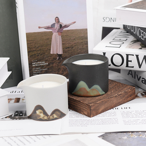 Bougie de <span class=keywords><strong>massage</strong></span> pour le corps <span class=keywords><strong>sexy</strong></span>, pédicure, parfum naturel, cire de soja, pot en céramique, bec verseur, fabrication artisanale, écologique, sans flamme, sans fumée, Halloween - Product Image 3