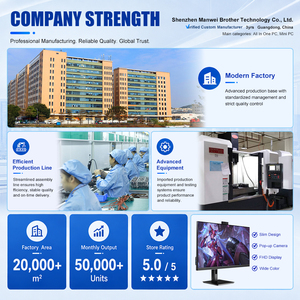 Inicio PRO 27 \ "All-in-One Multimedia Gaming PC Core I5 8GB DDR3 RAM 512G <span class=keywords><strong>CPU</strong></span> Monoblock <span class=keywords><strong>Barebone</strong></span> con pantalla LCD - Product Image 3