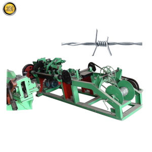 ความเร็วสูงบิดคู่ชุบสังกะสีลวดหนามเครื่องรั้วตาข่ายเครื่องทำ - Product Image 2