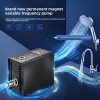 Pompe de surpression intelligente semi-automatique haute pression 1 CV en alliage d'aluminium OEM pour aspiration d'eau domestique chaude et froide