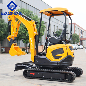 Mini Escavatore da 2,5 Tonnellate CE EPA in Sconto, Micro Escavatore a Trasmissione Idraulica, Piccolo Digger per Aziende Agricole e Frutteti per Operazioni Agricole - Product Image 2