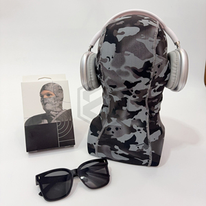 2025 Bán Buôn Chất Lượng Cao Của Người Đàn Ông Tùy Chỉnh Thương Hiệu Unisex Ngụy Trang Mặt Nạ Trượt Tuyết Thoải Mái Đầy Đủ Bìa Balaclava Đi Xe Đạp Mặt Nạ - Product Image 5