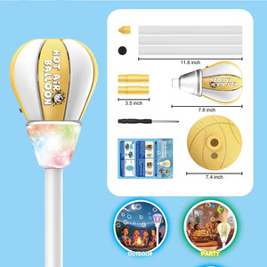 Máquina de Globos Aerostáticos con Control Remoto |   Altura Ajustable, Interruptor de Encendido/Apagado Automático para Fiestas en el Jardín - Product Image 6