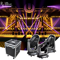 Projecteur de scène mobile RX 4-en-1 faisceau, spot, mélange de couleurs, Gobo RVB, DMX pour concerts, théâtres, églises, DJ et événements - Grande Vente