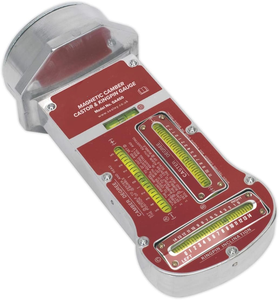 Магнитный измеритель развала, схождения и угла наклона рулевой колонки, красный, гарантия 1 год (VT01556) - Product Image 4