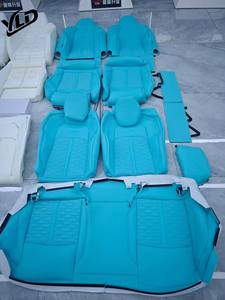 YLD Accessorio per Interni Auto, Kit di Aggiornamento Sedili <span class=keywords><strong>Audi</strong></span> <span class=keywords><strong>A6</strong></span> C7, Set <span class=keywords><strong>Coprisedili</strong></span> in Pelle Anteriori e Posteriori per <span class=keywords><strong>Audi</strong></span> <span class=keywords><strong>A6</strong></span> - Product Image 1