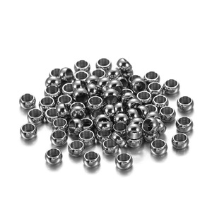 Stainless Steel Round <b>Spacer</b> Beads 1.5mm 2.0mm 2.5mm 3.0mm 3.5mm 4.0mm For DIY Jewelry Making - Product Image 3