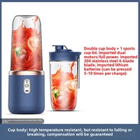 Draagbare Huishoudelijke Elektrische Fruit Juicer Usb Opladen Mini Multifunctionele Sap Mixer Kleine Juicer Beker Voor Groothandel