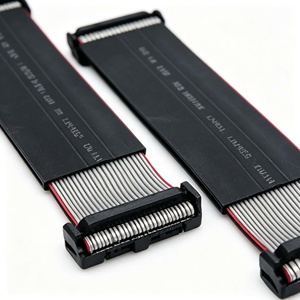 SHANWI 24P IDC 适配器连接器扁平带状电缆 2*12P mm 间距 PVC 铜芯 28AWG 115M 长度 电子汽车用 - Product Image 1