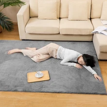 豪華でモダンな白いふわふわランナーカーペット - Buy モダン白 