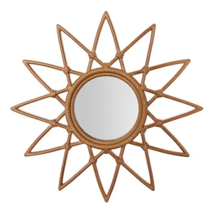 별 모양의 벽걸이 거울, 빈티지 장식 벽 거울