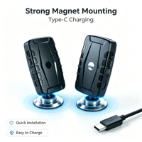 Traceur GPS magnétique 4G pour voiture WF101 WF102 avec option de batterie 10000/20000 mAh et surveillance vocale