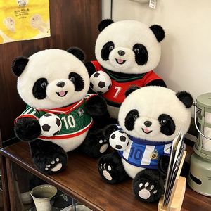 Adorable peluche panda en forme <span class=keywords><strong>de</strong></span> ballon <span class=keywords><strong>de</strong></span> football - Product Image 4