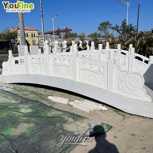 <span class=keywords><strong>Pont</strong></span> de <span class=keywords><strong>jardin</strong></span> décoratif en marbre blanc naturel de style <span class=keywords><strong>japonais</strong></span> - Product Image 6