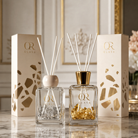 Diffuseur de parfum d'intérieur de luxe, nouveau design, flacon vide de 150 ml, flacon pulvérisateur en verre, emballage en boîte