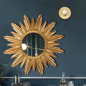 Lo <span class=keywords><strong>specchio</strong></span> decorativo della parete di Design del girasole di lusso-lite è utilizzato <span class=keywords><strong>per</strong></span> il bagno dell'<span class=keywords><strong>entrata</strong></span> del salone e lo <span class=keywords><strong>specchio</strong></span> di vanità