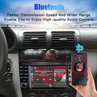 Nuevo Sistema de Audio para Automóvil con Sistema Linux STWEI para Benz Clase C W203, Navegación para Automóvil con Pantalla IPS, Salida de Fábrica 2004-2007