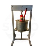 Kleine handmatige hydraulische sapcentrifuge, huishoudelijke druivenwijn-sapcentrifuge voor het maken van honing- en fruitsap
