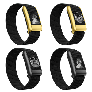Bracelets de montre en nylon SuperKnit à motif aigle personnalisés en gros, bracelets de remplacement sportifs pour Whoop 5.0 MG - Product Image 1