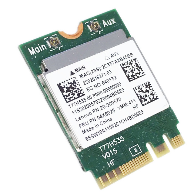 Realtek RTL8723BE NGFF Wireless Network Card 802.11n Wlan & Wifi BT for IBM for Lenovo 04X6025 E450 E550 E455 E555 E450C Laptops
