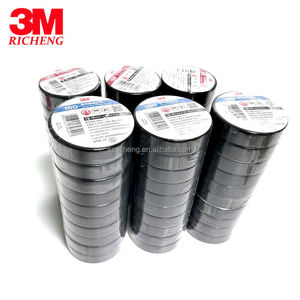 Cinta Aislante Eléctrica de PVC Negra 3M <span class=keywords><strong>Temflex</strong></span> 150 - Ignífuga, Resistente al Desgaste, Resistente a los Rayos UV  18mm X 10M X 0.13mm - Product Image 1