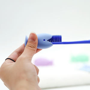Couvercle de brosse à dents en silicone pour petits poissons, ventouse verticale, couverture de brosse à dents de voyage, couverture de brosse à dents portable, vente en gros - Product Image 4
