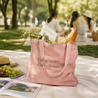Sac fourre-tout en jute personnalisé OEM, grand format, réutilisable, avec logo imprimé, sac à main robuste, écologique, avec poignées en corde, pour la gym, le sport, les pique-niques, les parcs
