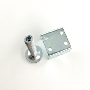 Pies ajustables articulados de plástico de hierro con antideslizante debajo de los pies del Gabinete de la almohadilla - Product Image 3