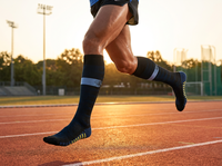 Chaussettes de tube tricotées épaisses professionnelles pour hommes Long Football athlétique bas serviette de sport respirant pour la course d'automne