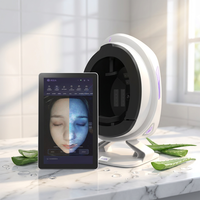 Analyseur de peau professionnel chinois Aisia Q2, analyseur de peau 3D, analyseur de peau facial à 3 caméras pour l'analyse de l'acné et des rides