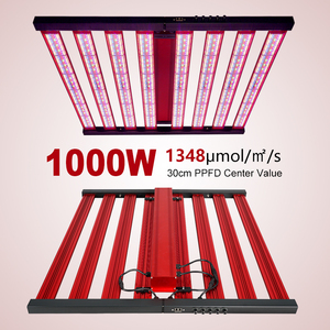 Barra de <span class=keywords><strong>Luz</strong></span> LED Regulable de 1000W de Espectro Completo y Alto Rendimiento para Plantas de Interior, Cobertura 5x5, Cultivo Hidropónico y Medicinal - Product Image 6