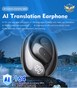 Écouteurs Traducteurs IA en Temps Réel pour 164 Langues, Traduction Photo, Musique, Compagnon pour Étudiants et Tutorat - Product Image 2
