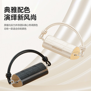 Auriculares 5.0 Nuevos 2025, Impermeables IPX4, Diseño <span class=keywords><strong>de</strong></span> Cuero, Bolso Pequeño para Niña, Asa Corta, Tipo Colgante, Larga Duración <span class=keywords><strong>de</strong></span> Batería - Product Image 3