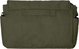 Bolso de mensajero clásico de alta calidad, bolso de hombro de lona retro, multiusos para adultos y estudiantes - Product Image 6