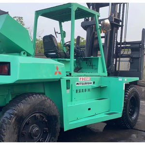 Used Heavy Used 15 Tons Forklift Mitsubishi FD150 15 Ton Used diesel Forklift in Shanghai Jinshan for Cheap Sale - Product Image 1