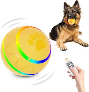 New Arrival Hot Selling Toy Smart Electric Remote Control <b>Dog</b> Chew <b>Ball</b> Interactive Pet Chew Toys - Product Image 1