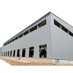 China Fertigstahlkonstruktion Bauwerk Werkstatt Gebäude Fertigmetallrahmen Industrieanlage und Mühle