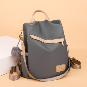 Nuovo Zaino in Nylon di Grande Capacità, Stile Coreano alla Moda per Donne, Borsa in Tessuto Oxford per College, Zaino per Viaggi e Tempo Libero - Product Image 2