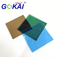 Plaques solides en polycarbonate 10mm 12mm 16mm résistantes aux UV et anti-âge, transparentes, pour toiture de serre, service de découpe 1220x2440mm