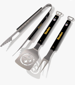 <span class=keywords><strong>New</strong></span> England Yêu Nước BBQ nướng đồ dùng cấp thực phẩm 3 cái thịt nướng công cụ thiết lập cao su gỗ xử lý - Product Image 6