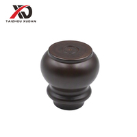 Kaki Meja/Kursi Kayu Karet Solid Harga Pabrik XUDAN, Model Kaki Bulat, Pengganti untuk Sofa, Settee, Loveseat, Rak Buku