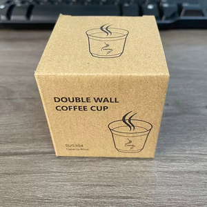 <span class=keywords><strong>Tasse</strong></span> <span class=keywords><strong>à</strong></span> <span class=keywords><strong>Café</strong></span> Isotherme <span class=keywords><strong>Nespresso</strong></span> en Acier Inoxydable <span class=keywords><strong>Double</strong></span> <span class=keywords><strong>Paroi</strong></span> 80 ml, Jolie Forme Capsule, <span class=keywords><strong>Tasse</strong></span> Thermo pour Expresso - Product Image 6