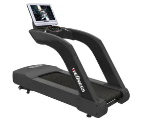 Egzersiz makinesi en çok satan koşu bandı spor ekipmanları eğitim yarı ticari koşu bandı