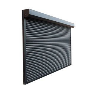 <span class=keywords><strong>Porte</strong></span> <span class=keywords><strong>de</strong></span> <span class=keywords><strong>garage</strong></span> à enroulement avec cadre latéral en aluminium commercial, prix plus bas, volets extérieurs pour la maison - Product Image 1