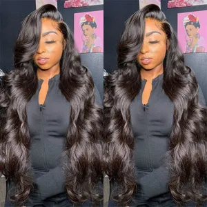 Raw Vietnamese Hair Bone Straight Full Lace Frontal Wig Glueless Natural Cabelo Humano Perucas Suíças Para Mulheres Negras Best-Selling