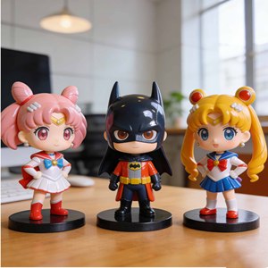 Maßgefertigte Anime-Film-Star PVC-Actionfigur Weiche Vinyl-Sammelfigur Anpassbare Personalisierte Geschenkbox - Product Image 2