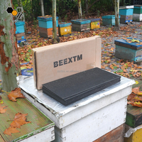Nouvelle condition de ruche en plastique noir bloc de feuille de fondation ruche en plastique pour abeilles