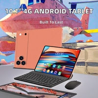 Tablet PC con Doble SIM, Llamadas, 8GB 128GB, WIFI, 5G, Teclado, Pantalla Capacitiva, MTK, Nueva, Rápida, 10.1 Pulgadas, Android 16